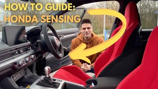 HOW TO GUIDE FOR USING HONDA SENSING  2023 Honda Civic [upl. by Artemisia]