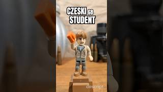 CZESKI STUDENT 68  Figurkowy Piątek odc34 shorts cobibricks education historia history moc [upl. by Naamana]