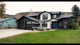 404 Hillcrest Drive Durango Colorado [upl. by Ynar97]