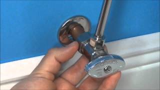 Replacing Hard Water Supply Line Aquaus by Rinseworks Handheld Bidet Diaper Sprayer MiniShower [upl. by Nnek]