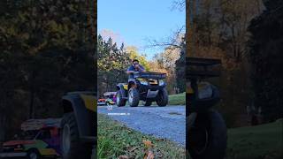 Having some fun with friends 🏍 atv woods sykesville westfriendship [upl. by Eli]