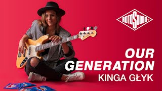 Kinga Głyk – Our Generation  Swing Bass 66 Nickel bass strings  Rotosound [upl. by Naresh]