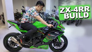 Kawasaki ZX4RR Budget Build  Street Legal Track Bike Ep 1 [upl. by Aitan461]