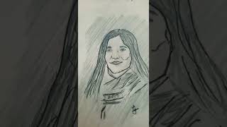 Kalpana chavalaart funk trending science scientist shorts viralshorts sketch [upl. by Ahsikel642]