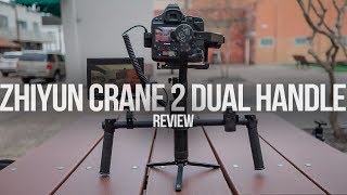 Zhiyun Crane 2 Dual Handle amp Thumb Control Review [upl. by Teodora988]