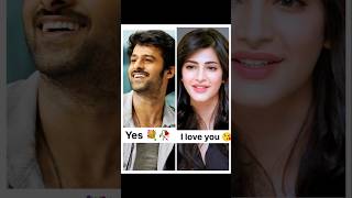 Prabhas prabhas 🥀🥀 proposely Sreeleela 💐proposely only Bollywood Actress shorts [upl. by Windy74]