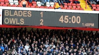 Derby double  Sheffield United 1 Sheffield Wednesday 2  7 February 2009 [upl. by Winwaloe]