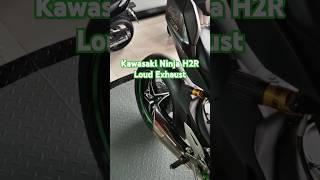 Kawasaki Ninja H2R 🔥 Insane Exhaust Sound 📣🔊 shorts ninjah2r hypersport exhaustsound ytshorts [upl. by Grati]