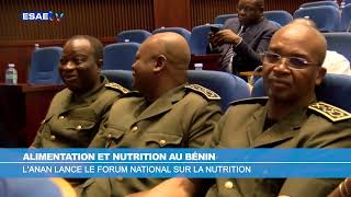 LAGENCE NATIONALE DE LALIMENTATION ET DE LA NUTRITION LANCE LE FORUM NATIONAL SUR LA NUTRITION [upl. by Dib]