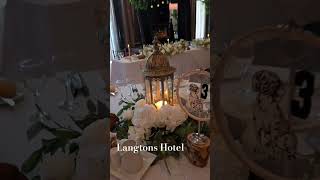 Langtons Hotel Kilkenny Wedding Decorations by Aisle Love You [upl. by Cohlier]