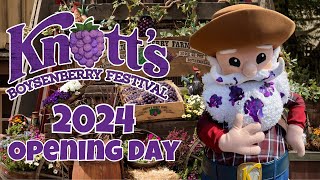 Knotts Berry Farm Boysenberry Festival 2024 Foods Fun and More [upl. by Audry43]