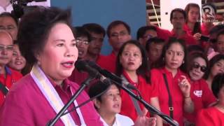 WATCH Miriam DefensorSantiagos full speech at her campaign kickoff [upl. by Eecart]