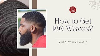 How to Get 180 Waves Easy Steps for Guys and Gals [upl. by Neelya]