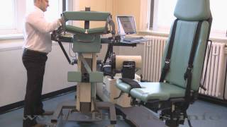 Isokinetic Trunk  lumbar spine test with CSMI  Cybex Norm TMC amp Humac [upl. by Cogswell]