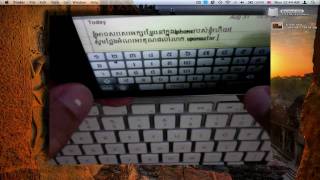 Get Khmer Font amp Keyboard on your iPhoneiPod touchiPad in ខ្មែរ [upl. by Seko]