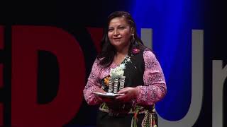 Una mujer tejedora en la cultura mapuche  Anita Paillamil  TEDxUniversidadINACAP [upl. by Evita]