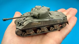 Airfix 172 Sherman Firefly Vc Step By Step Build Model Tank Full Build [upl. by Sancha]