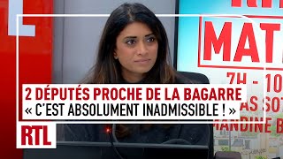 Prisca Thévenot  quotCest absolument inadmissible cette violence à lassembléequot [upl. by Mosenthal386]