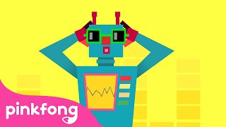 Square Robot 🤖  Shape Songs  Pinkfong Songs for Children [upl. by Eatnoid]