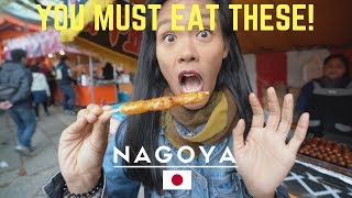 NAGOYA JAPAN 3 Foods YOU MUST EAT [upl. by Adirf584]