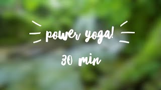 Power Yoga 30Min  Pri Leite [upl. by Gilbertina]