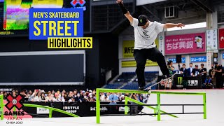 BEST OF Men’s Skateboard Street  X Games Japan 2023 [upl. by Madel]