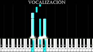 PIANO PARA VOCALIZAR [upl. by Ian368]