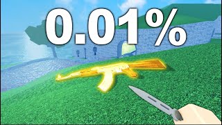 I Got The RAREST Achievement In Roblox Arsenal [upl. by Irv]