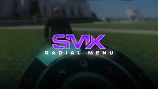 Advanced Radial Menu ESX  FiveM Script Showcase [upl. by Tsirc]