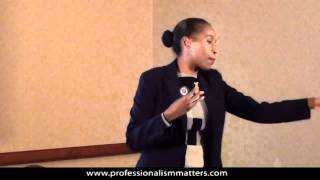 Productivity  Professionalism Training Corporate Trainer Dana Brownlee [upl. by Nnyrat]