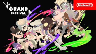 GRAND FESTIVAL TRAILER  SPLATOON 3 [upl. by Mac]