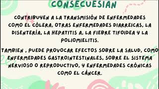 La contaminación del agua [upl. by Eidok]