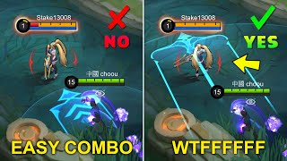 TUTORIAL CHOU NEW TRICK 2024 best build one shot  Mobile Legends [upl. by Emsoc]