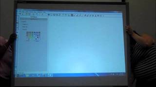 Setting up a smartboard [upl. by Oneil]