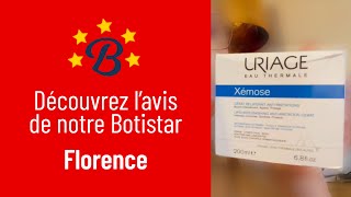 Boticinal  Avis client Uriage  Xemose  Cérat Relipidant AntiIrritations  200ml  Florence [upl. by Abroms]