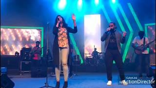 Uyirin Nadhiye  Maayanadhi  M Qube Ft Neha Nair  LIVE Recording [upl. by Vinny]