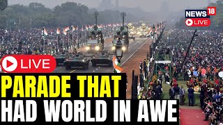 75th Republic Day Parade PM Modi Greets French President amp Madame President  LIVE Coverage  N18L [upl. by Nnaael]