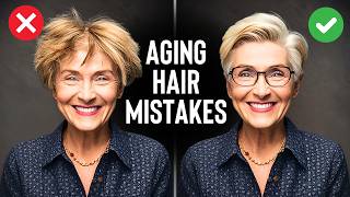 10 Hair Mistakes Women Over 60 Should AVOID  Hair Style Tips [upl. by Dart]