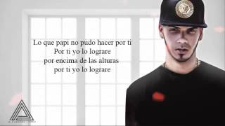 Intocable Anuel AA madre solo una Video Letra Oficial [upl. by Airb]