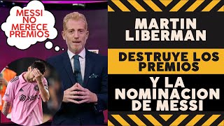 💥LIBERMAN DESTRUYE LOS LAUREUS Y LA NOMINACION DE MESSI💥 [upl. by Imehon787]