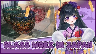 Shiori trying her hands at making glass crafts in Japan 🥂【 Waconne  vtuber 】 [upl. by Eenttirb555]