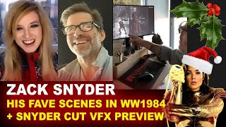 Zack Snyder Interview  2017 vs 2021 VFX Breakdown Wonder Woman 1984 Favorite Scenes [upl. by Eigger]