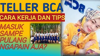 PENGALAMAN TELLER BCA TIPS TIDAK SELISIH [upl. by Attiuqihc]