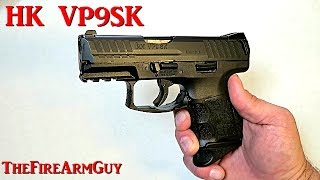 HK VP9SK  Review  TheFireArmGuy [upl. by Peggie267]