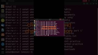 chmod command  change permission linux linuxworld shorts code linuxsystem [upl. by Furtek]