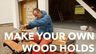 Vlog 2 How to make wood holds and circuits [upl. by Lecroy]