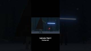 Lightsaber Fight coming soon starwars lightsaber animation [upl. by Burman39]