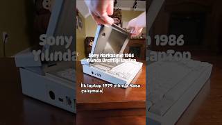 1986 yılında üretilen laptop 38 Yıllık Bilgisayar [upl. by Novart481]