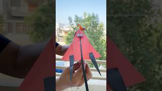 Convair F20 Delta Origami Paper Airplane Very Long Distance Flight [upl. by Alaj]