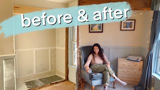 Building The Perfect Guest Room  Before amp After Renovation [upl. by Nylakcaj]